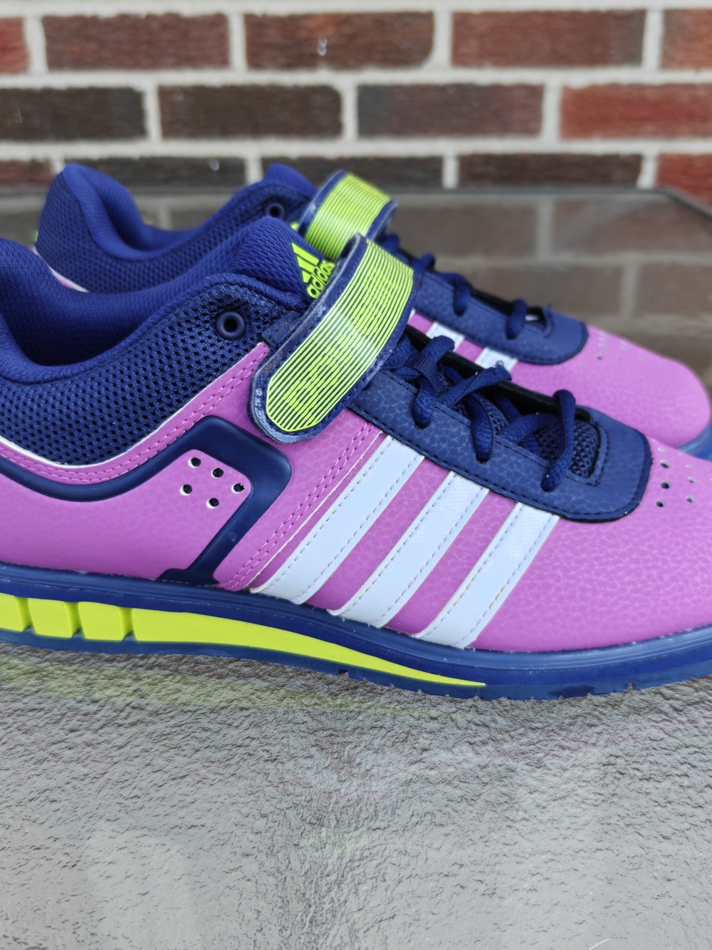 Adidas Powerlift 2.0 Women's Size 10 Weightlifting Shoes Purple Blue B39860